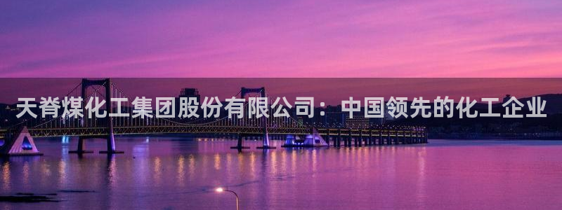 球盟会游戏几点玩合适：天脊煤化工集团股份有限公司：中国领先的