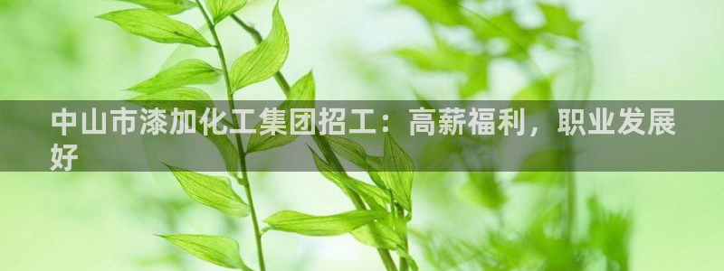 球盟会在线登入：中山市漆加化工集团招工：高薪福利，职业发展
